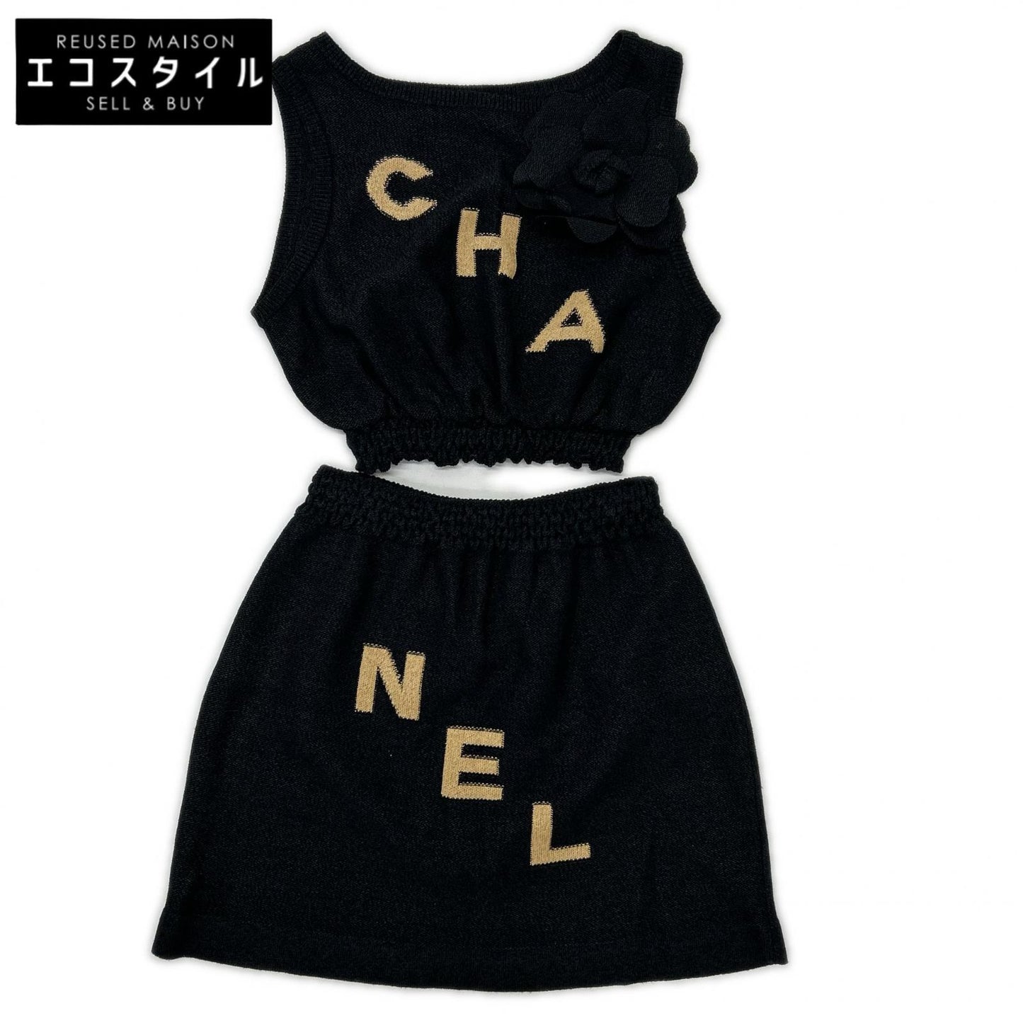 P61529 K46806 Runway Logo Top Skort Set Up Suit Set Up 36 Women's