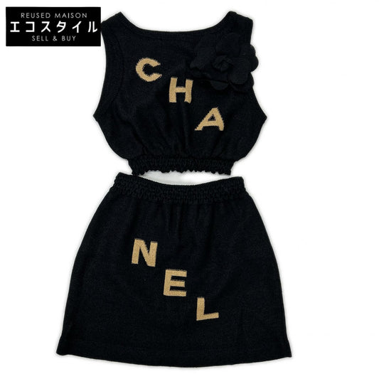 CHANEL シャネル P61529 K46806 ランウェイ ロゴ トップス スコート セットアップ スーツ セットアップ