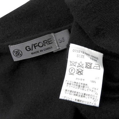 Excellent condition Cashmere High-neck Knit Top Women's Black 36 073215760-0005 Top 36 Women's