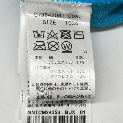 GNTCM24353 ﾃﾘｰｽﾘｰﾌﾞﾚｽ ﾌﾞﾙｰ トップス XS レディース