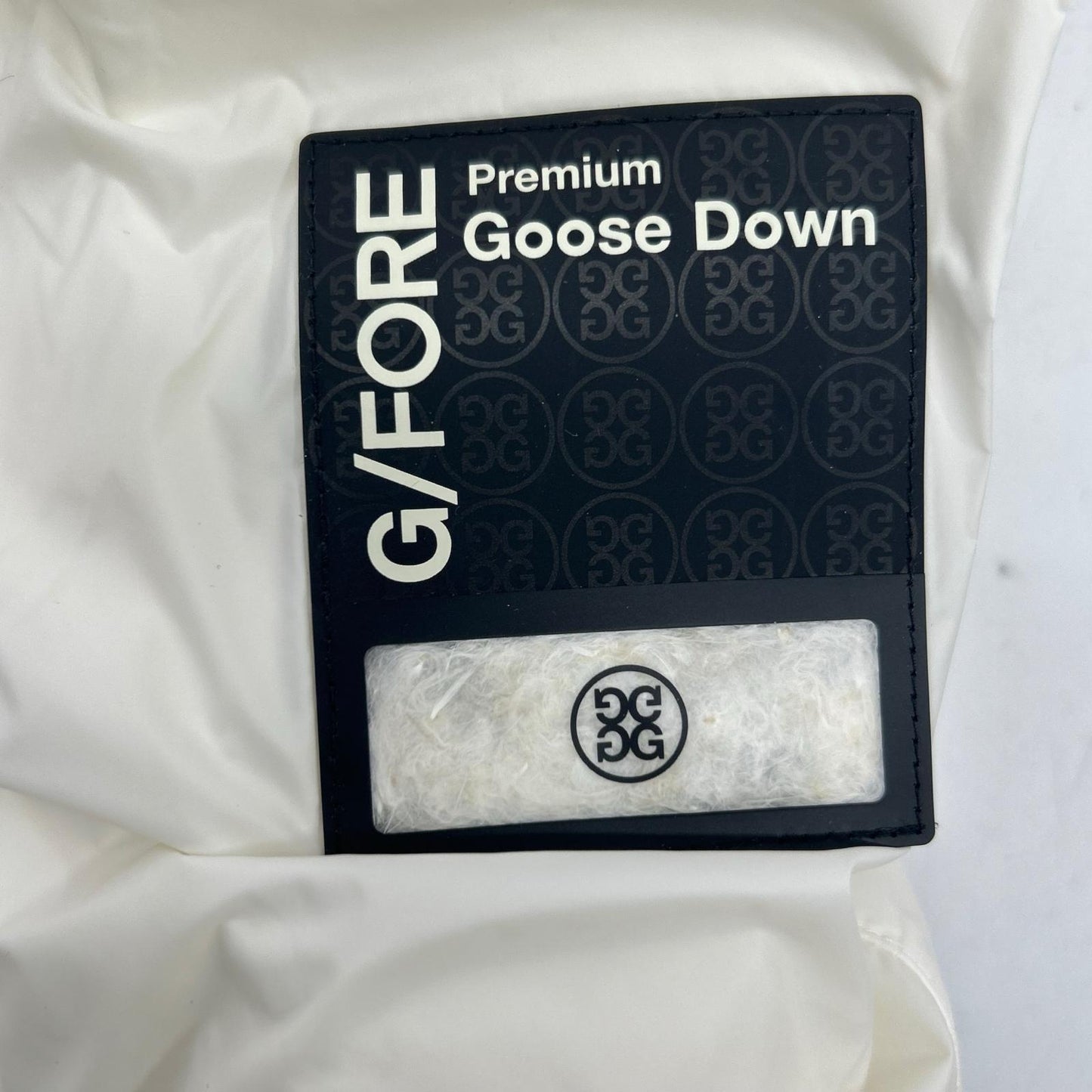 G/FORE 洁福尔 073534154 白色 羊羔绒蝙蝠袖短款羽绒夹克