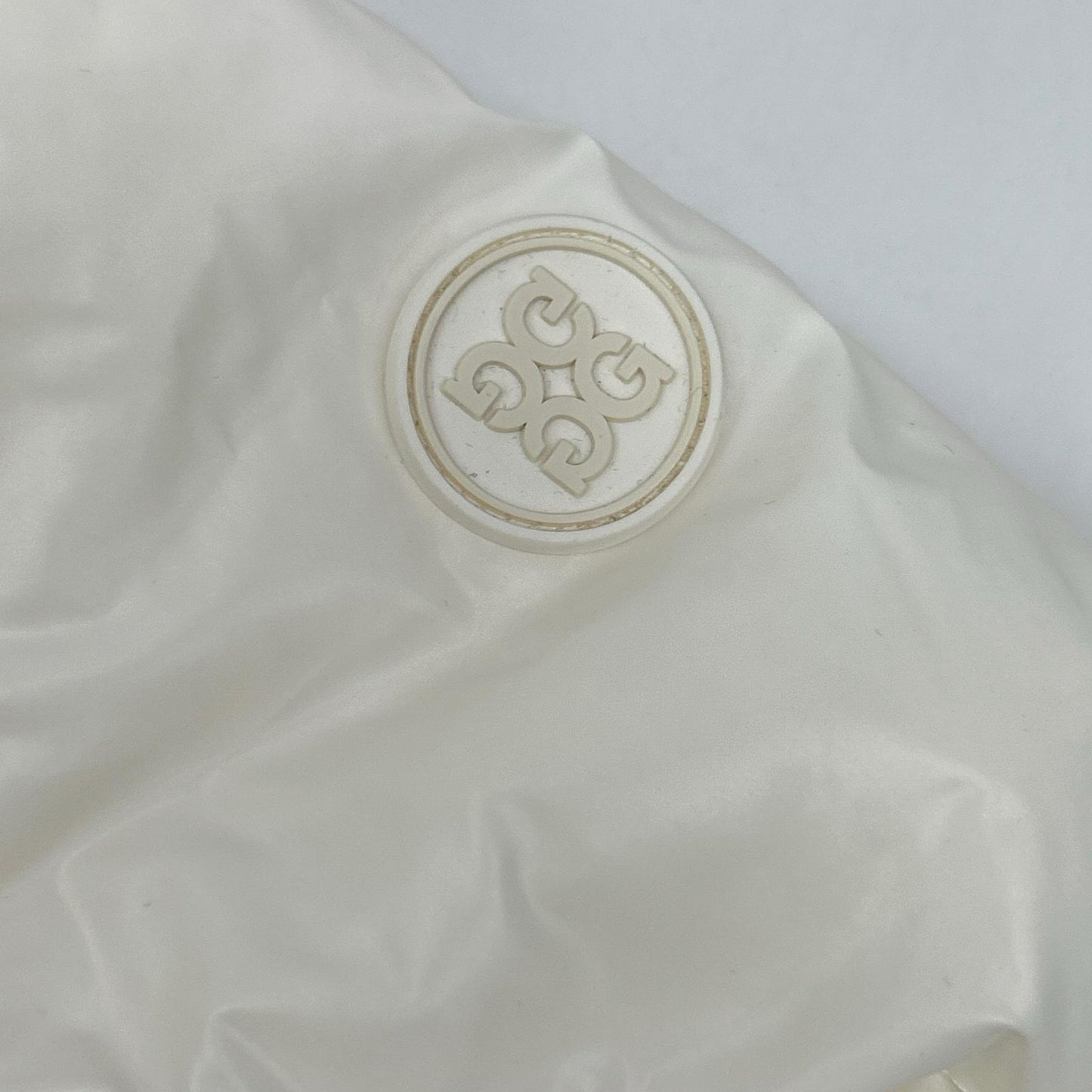 G/FORE 洁福尔 073534154 白色 羊羔绒蝙蝠袖短款羽绒夹克