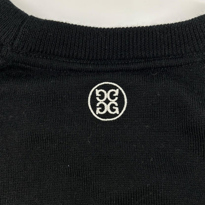 G/FORE 纪梵之狐 073215763 Logo刺绣 羊绒×真丝 圆领针织衫 上衣