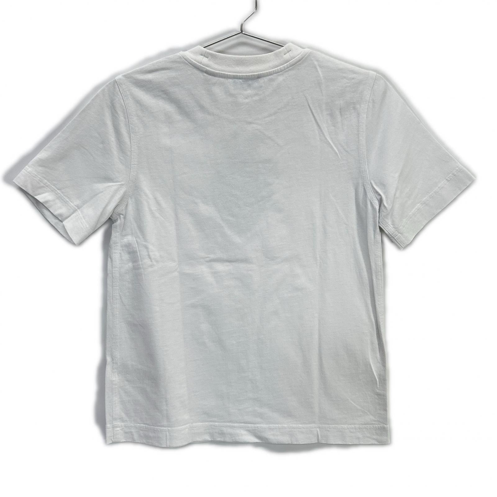 BURBERRY バーバリー  ﾀﾞﾆｴﾙﾘｰ期 8089368 ｽﾄﾛﾍﾞﾘｰﾌﾟﾘﾝﾄ ﾎﾜｲﾄ ｸﾙｰﾈｯｸTｼｬﾂ S Burberry Strawberry Print Crewneck Cotton T-Shirt, Size XX-Small