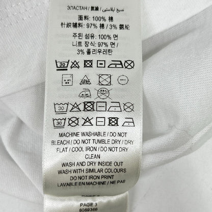 BURBERRY バーバリー ダニエルリー期 8089368 ストロベリープリント ホワイト クルーネックTシャツ トップス