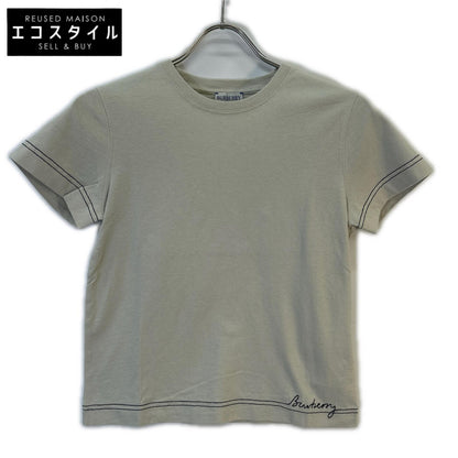 BURBERRY Daniel Lee Era 8094283 Burberry Embroidered Crew Neck T-Shirt Tops