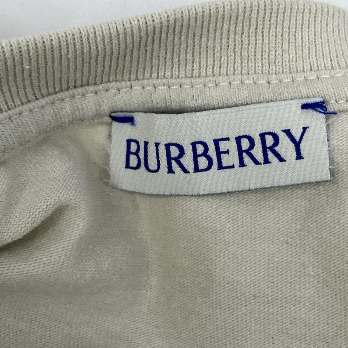 BURBERRY Daniel Lee Era 8094283 Burberry Embroidered Crew Neck T-Shirt Tops