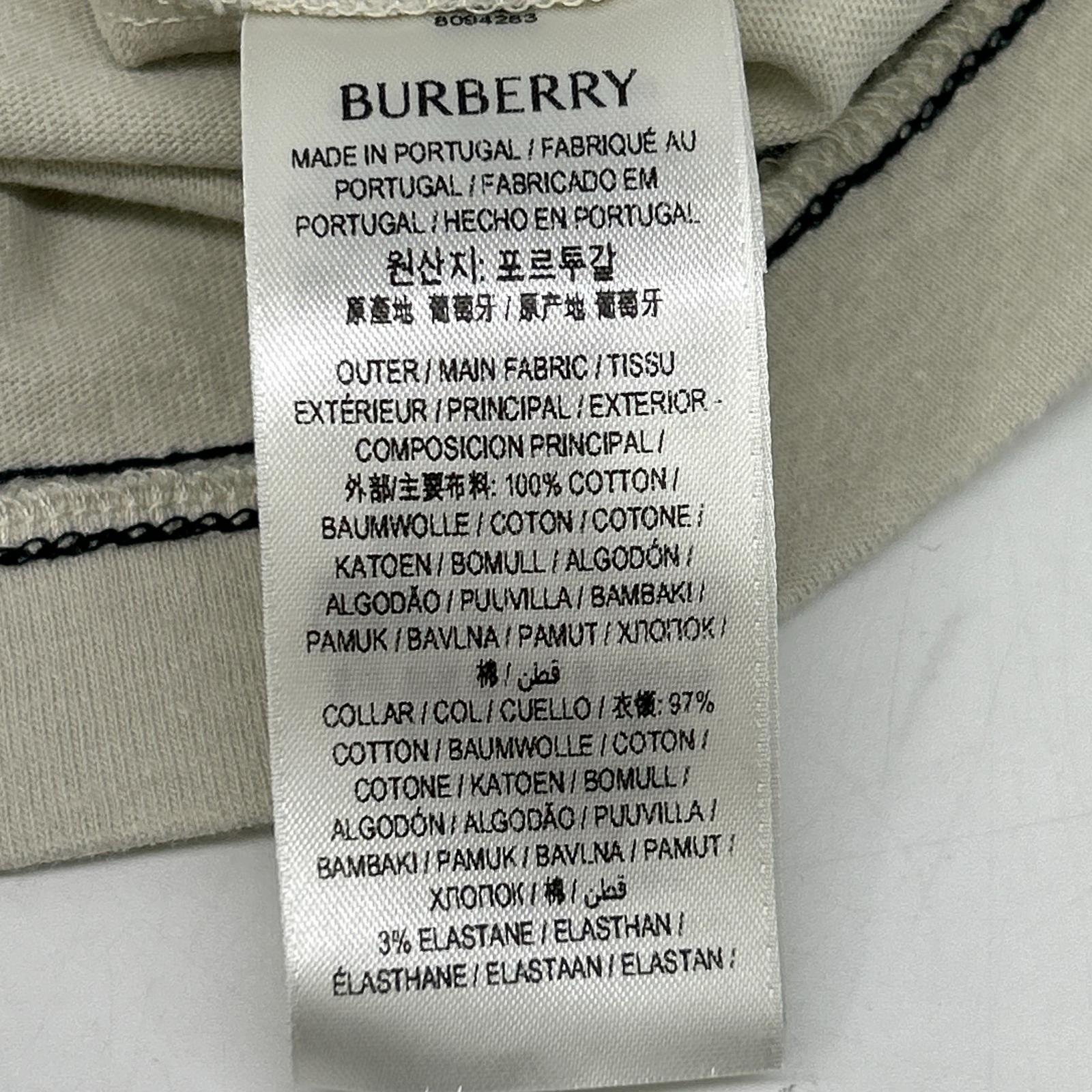 BURBERRY Daniel Lee Era 8094283 Burberry Embroidered Crew Neck T-Shirt Tops