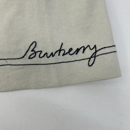BURBERRY Daniel Lee Era 8094283 Burberry Embroidered Crew Neck T-Shirt Tops