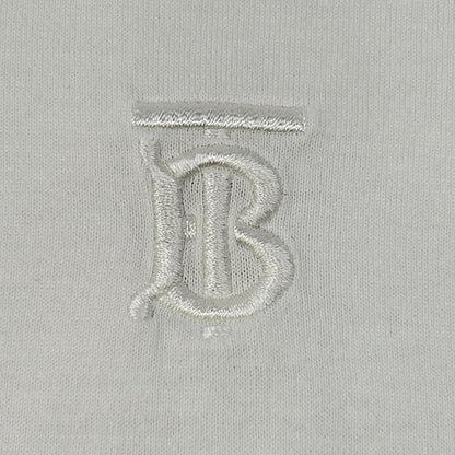 BURBERRY バーバリー リカルド期 8015186 TBロゴ ホワイト クルーネックTシャツ トップス