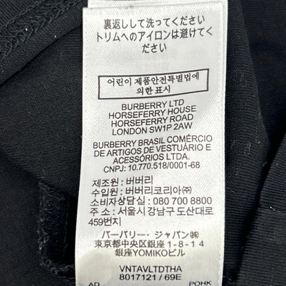 里卡多时期 8017121 TB标志 黑色 圆领T恤 上衣 XXS 女士
