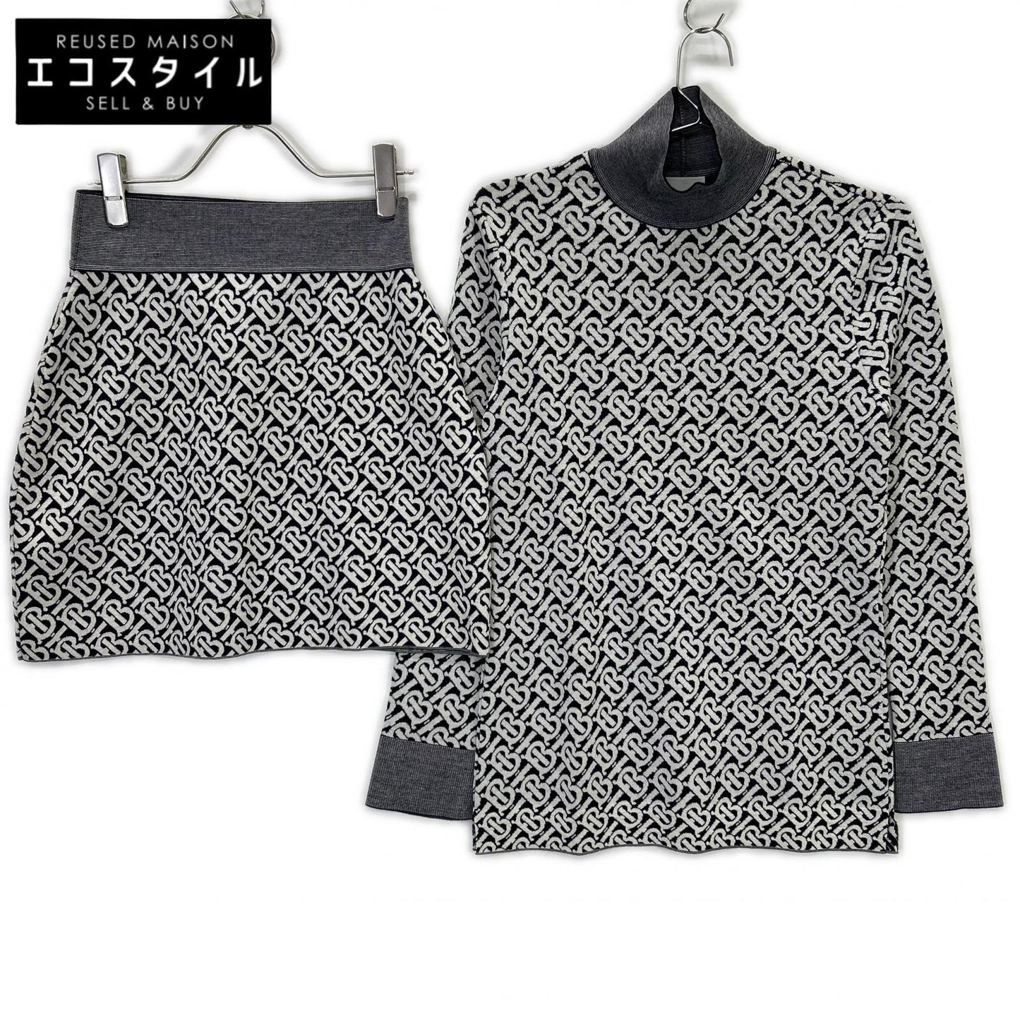 BURBERRY バーバリー リカルド期 8058403/8058404 TBモノグラム セットアップ スーツ セットアップ
