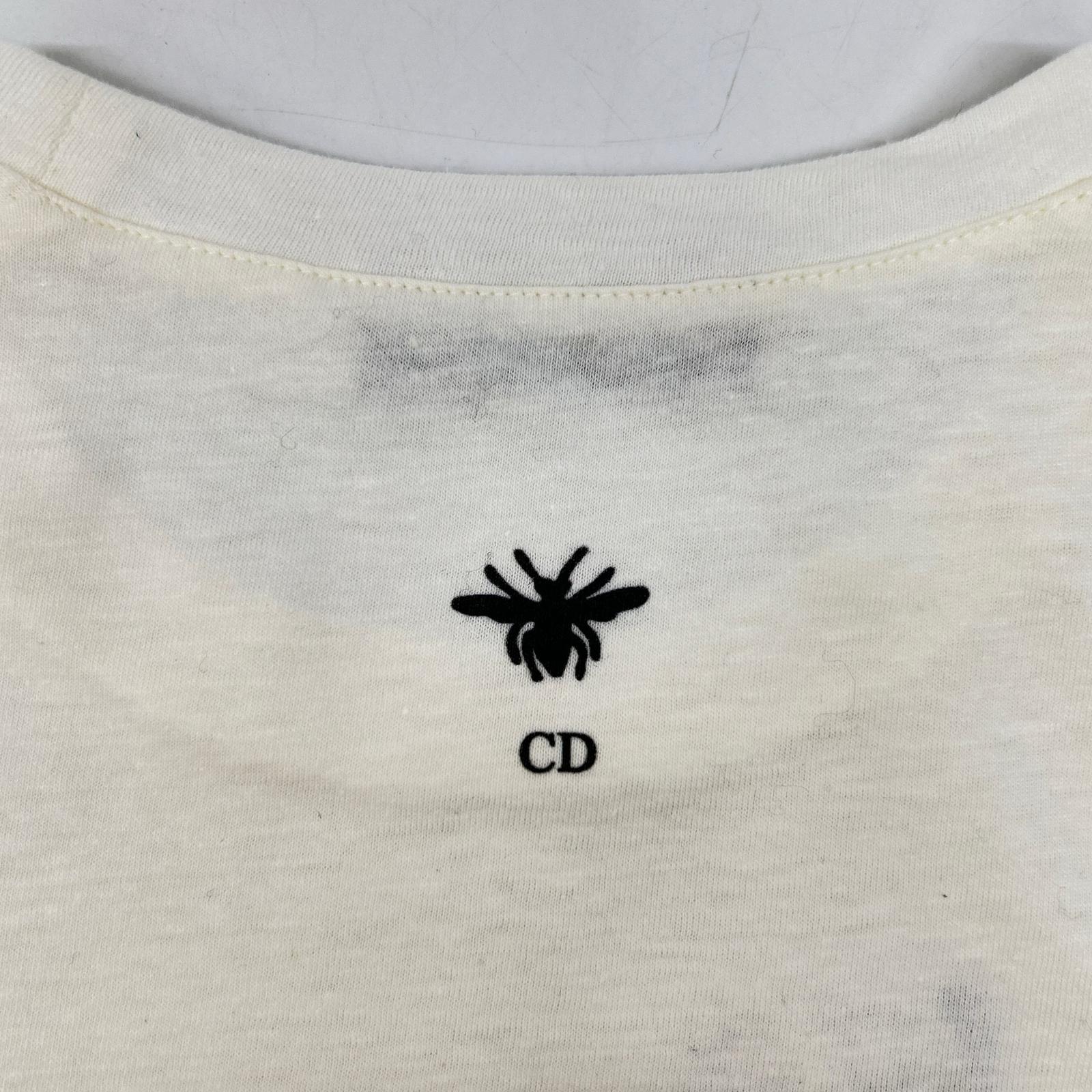 Christian Dior クリスチャンディオール  113T03A4473 DIOR Le Coeur En Fleurs ﾌﾗﾜｰ Tｼｬﾂ XS Christian Dior クリスチャンディオール 113T03A4473 DIOR Le Coeur En