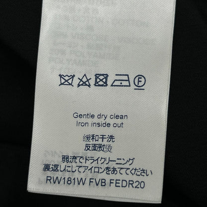 LOUIS VUITTON 路易威登 RW181W FVB FEDR20 黑色蕾丝连衣裙