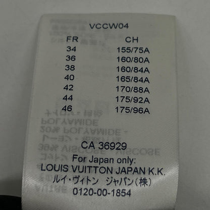 LOUIS VUITTON 路易威登 RW181W FVB FEDR20 黑色蕾丝连衣裙
