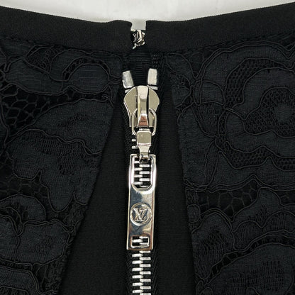 LOUIS VUITTON 路易威登 RW181W FVB FEDR20 黑色蕾丝连衣裙