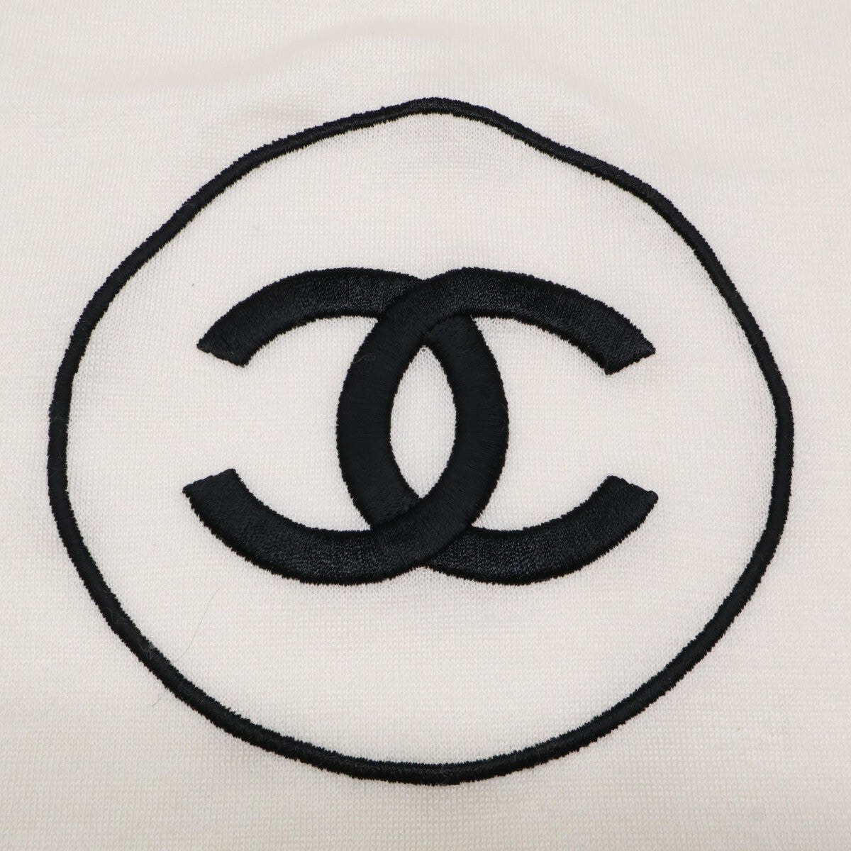 CHANEL シャネル ココマーク刺繍 カシミヤ/シルク ストール