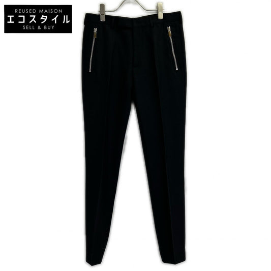 Dior HOMME 733C170D4022 Black Zip Pocket Trouser Pants Bottoms