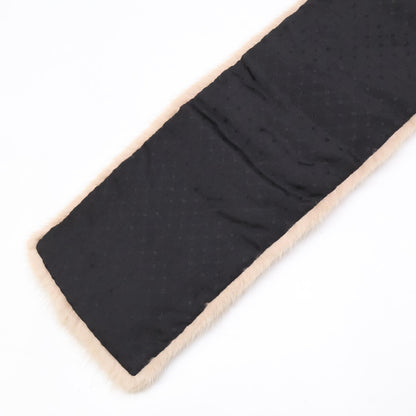 [Excellent Condition] M75761 Echarpe Monogram Mink Tippet Scarf for Women