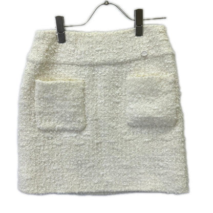 CHANEL P60353V45799 Tweed Front Pocket Skirt