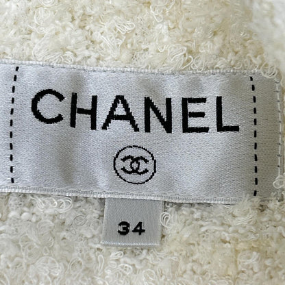 CHANEL P60353V45799 Tweed Front Pocket Skirt