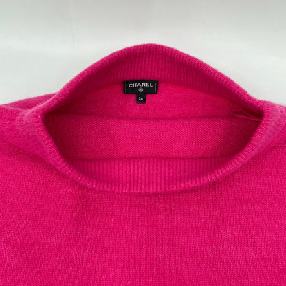 CHANEL P73519K10525 Wool x Cashmere x Silk Logo Coco Mark Button Knit Skirt