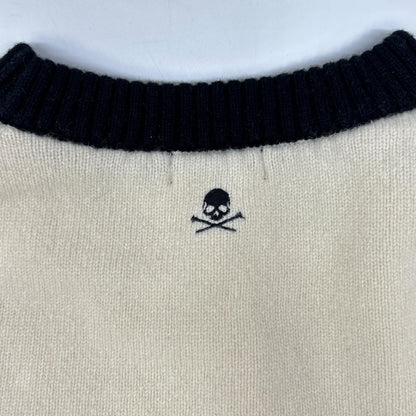 G/FORE ジーフォア Ivory Wool×Cashmere×Silk Logo Knit Top Tops