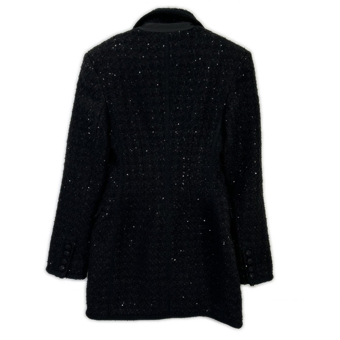 ROTATE ローテート Boucle Blazer Dress ブラック ブークルブレザードレス ワンピース