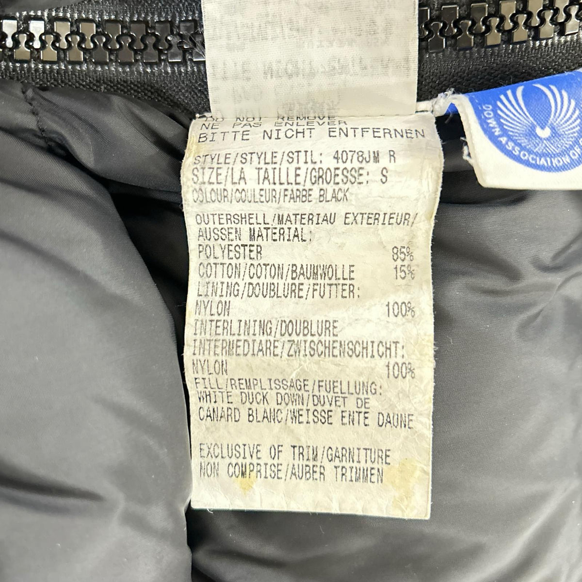 CANADA GOOSE カナダグース 4078JM ブラック カムループス ジャケット