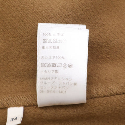 CELINE セリーヌ 【国内正規】2M6816700 カシミヤ100％ ベルト付 オープンフロント コート