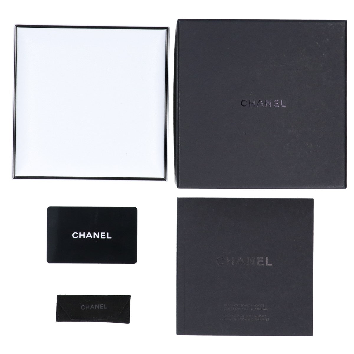 CHANEL シャネル 仕上げ済み H4881 750 べージュゴールド ボーイフレンド ツイード QZ 腕時計 腕時計