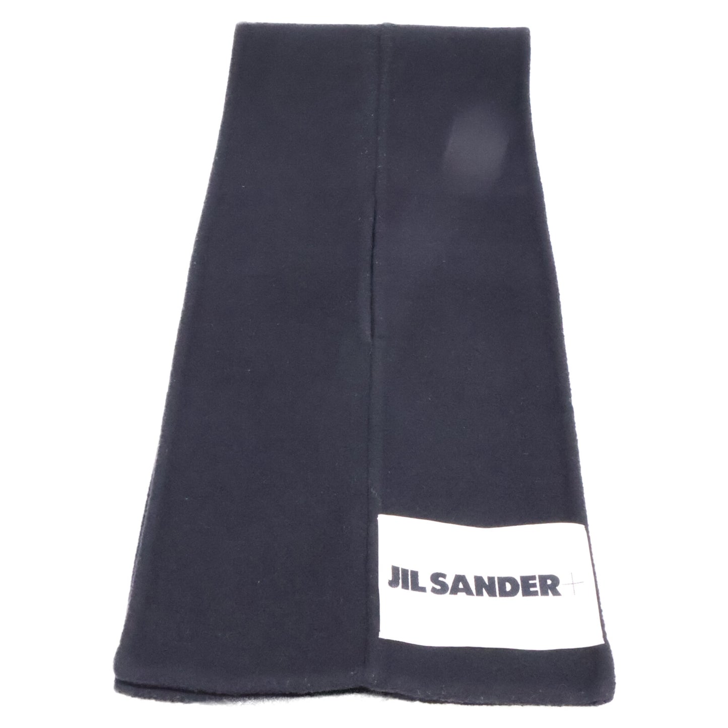 JIL SANDER+ 极简桑德+ 【美品/国内正品】J47TE0116 J40020 001 标志标签 羊毛围巾
