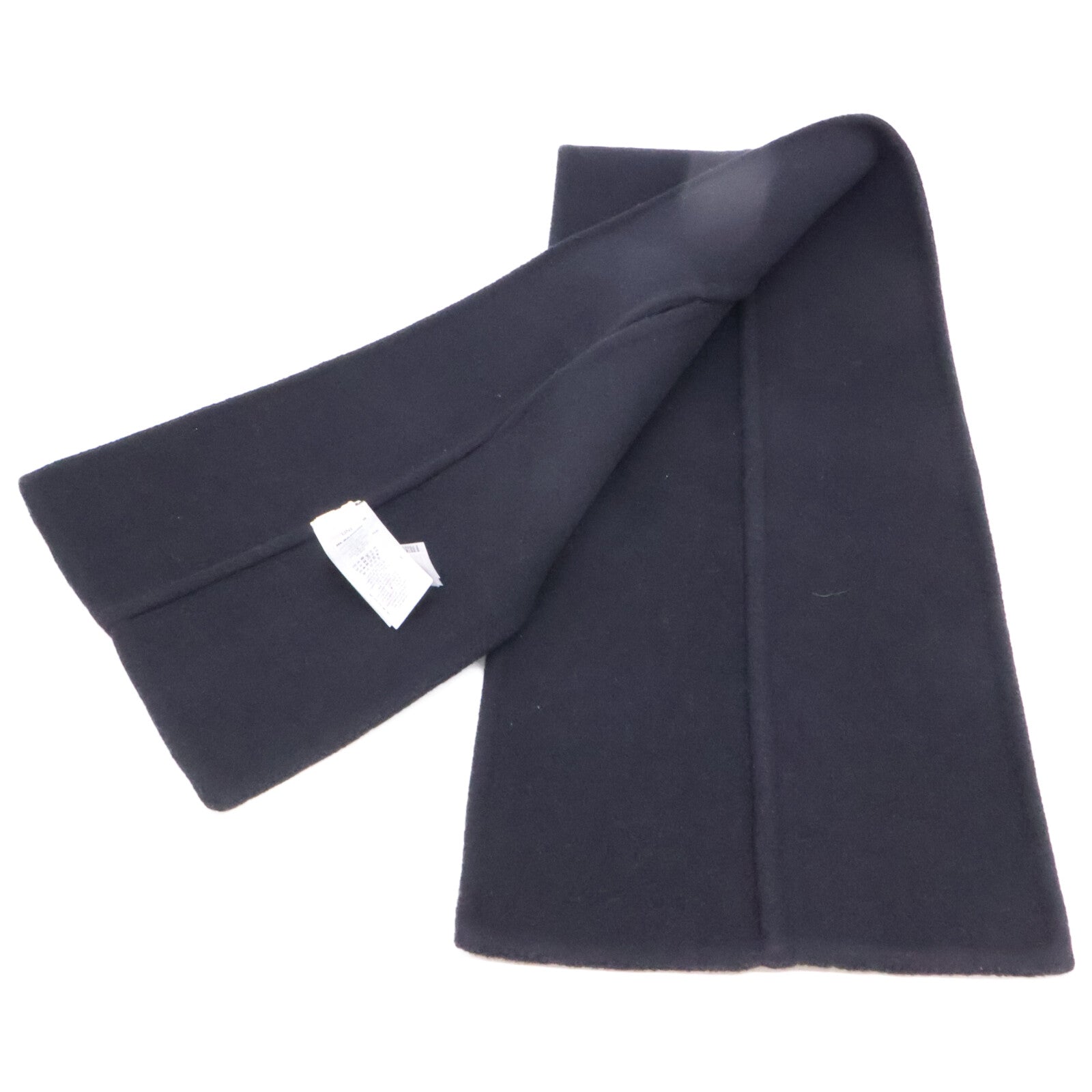 JIL SANDER+ ジルサンダープラス 【美品/国内正規】J47TE0116 J40020 001 ロゴラベル ウール マフラー