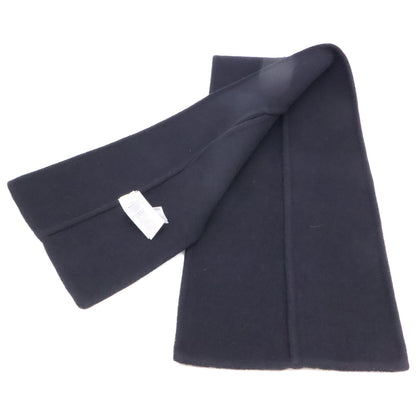 JIL SANDER+ ジルサンダープラス 【美品/国内正規】J47TE0116 J40020 001 ロゴラベル ウール マフラー