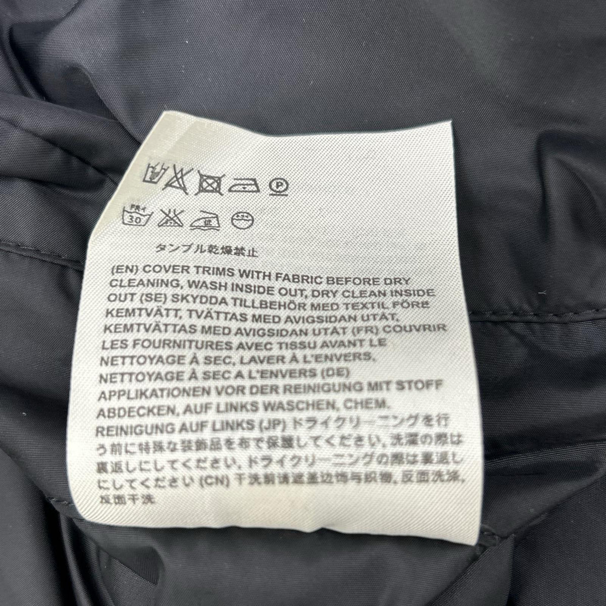 ACNE STUDIOS アクネ ストゥディオズ TONY FACE ナイロンコーチジャケット ジャケット