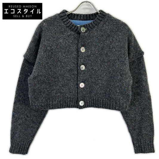 THE SHISHIKUI シシクイ C.GRAY ミックスカーディガン ジャケット