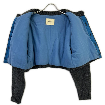 THE SHISHIKUI シシクイ C.GRAY ミックスカーディガン ジャケット