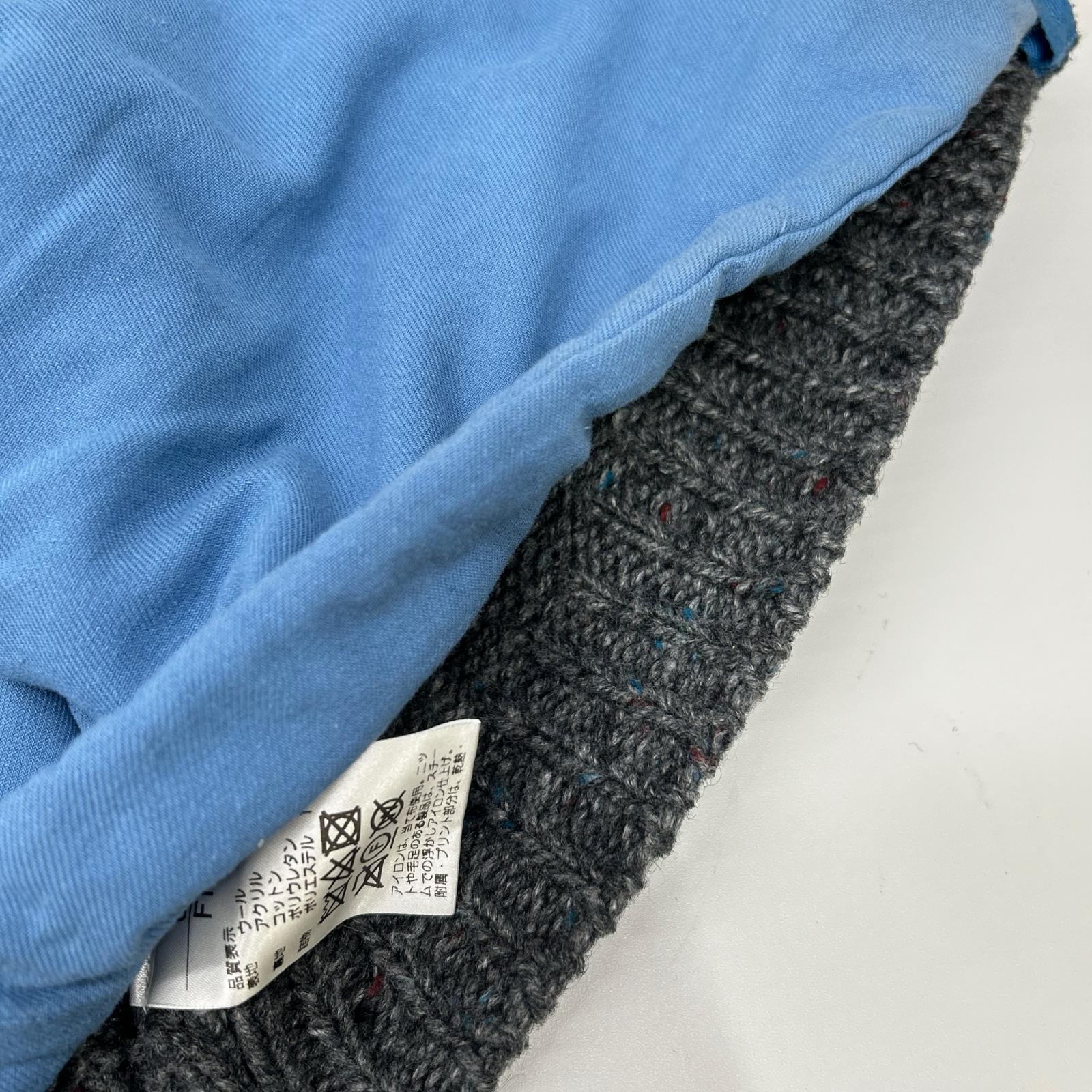THE SHISHIKUI シシクイ C.GRAY ミックスカーディガン ジャケット