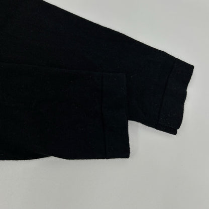 THE SHISHIKUI SHISHIKUI 1323 黑色 棉×羊绒 短款针织上衣