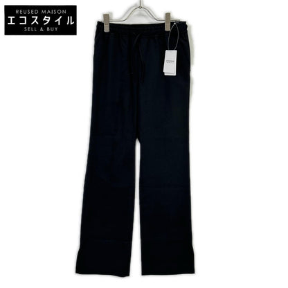 Spick&Span スピック＆スパン 22-030-200-2100 ブラック スリットパンツ ボトムス