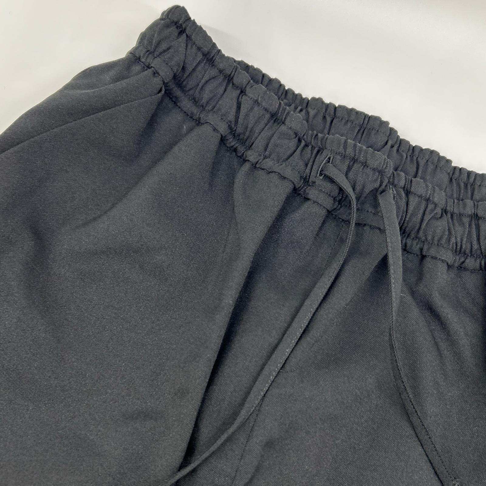 Spick&Span スピック＆スパン 22-030-200-2100 ブラック スリットパンツ ボトムス