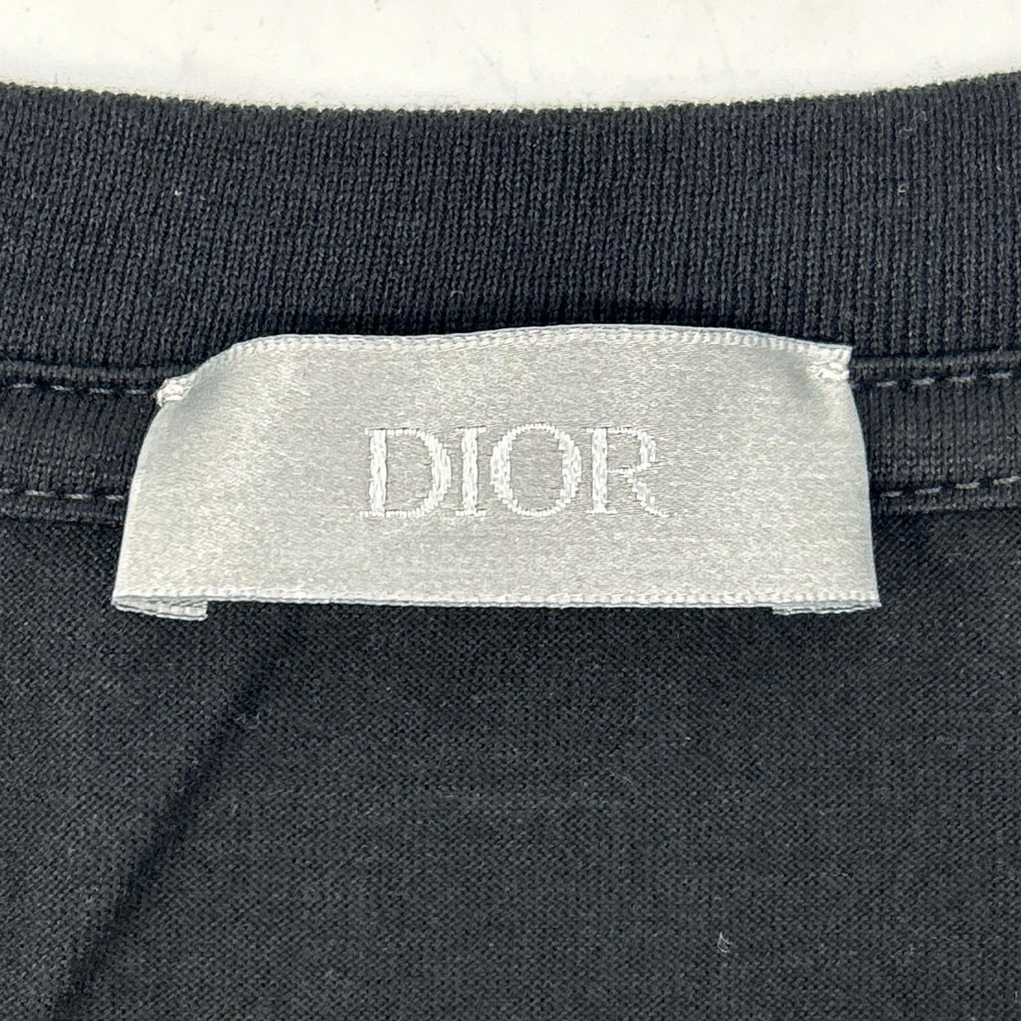 DIOR Dior 593J668D3018 Dior Montaigne Logo T-shirt Top