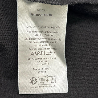 DIOR Dior 593J668D3018 Dior Montaigne Logo T-shirt Top