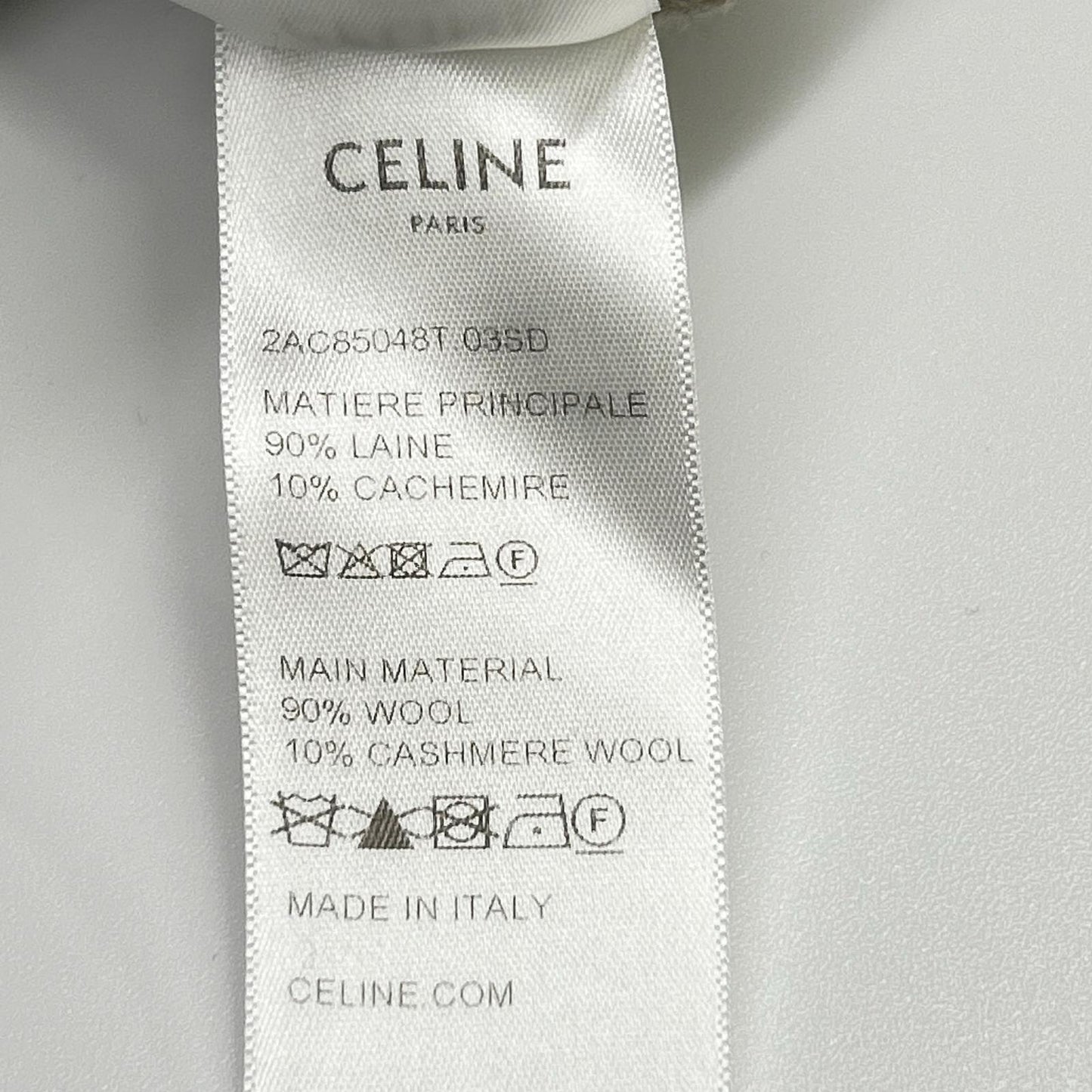 CELINE セリーヌ 2AC85048T トリオンフ カシミヤ混ウール ニットセーター トップス