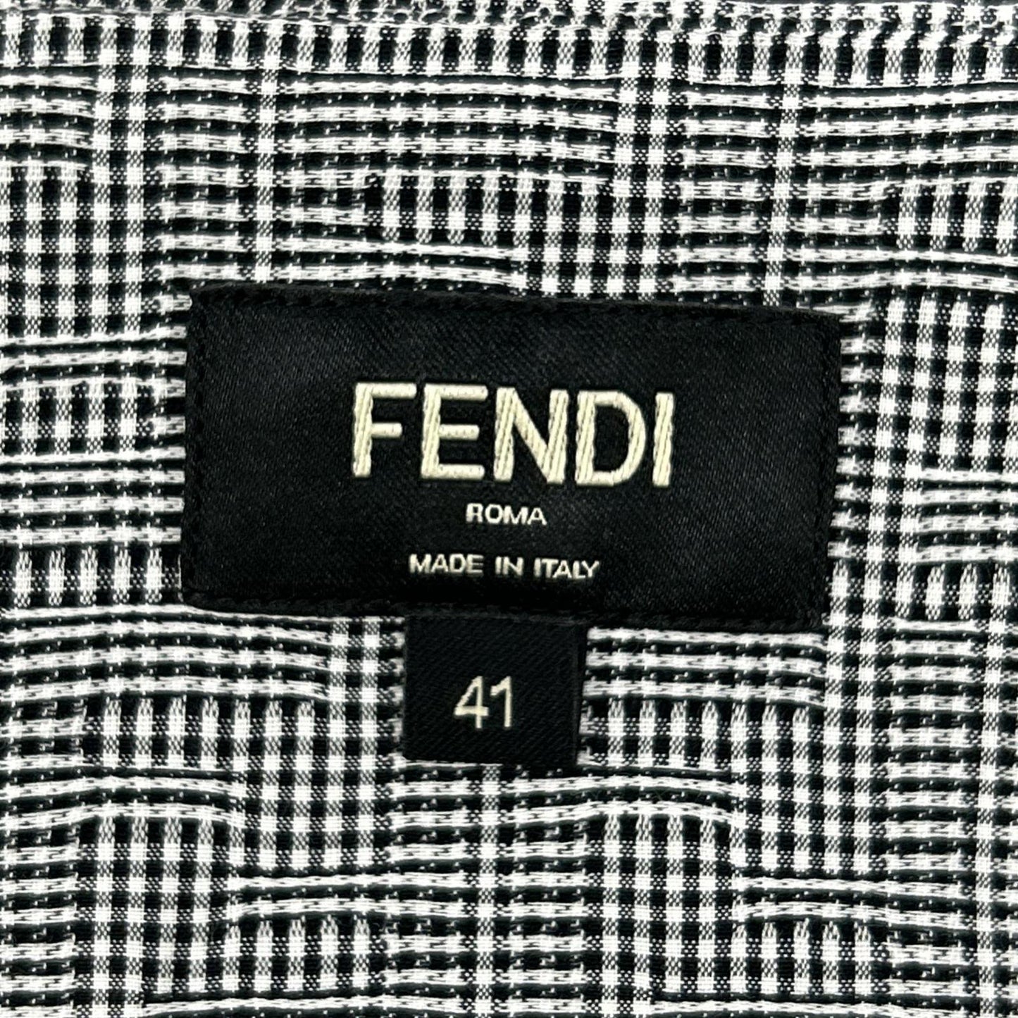 FENDI Fendi 22SS FS0795 All-Over Print Short Sleeve Shirt Top