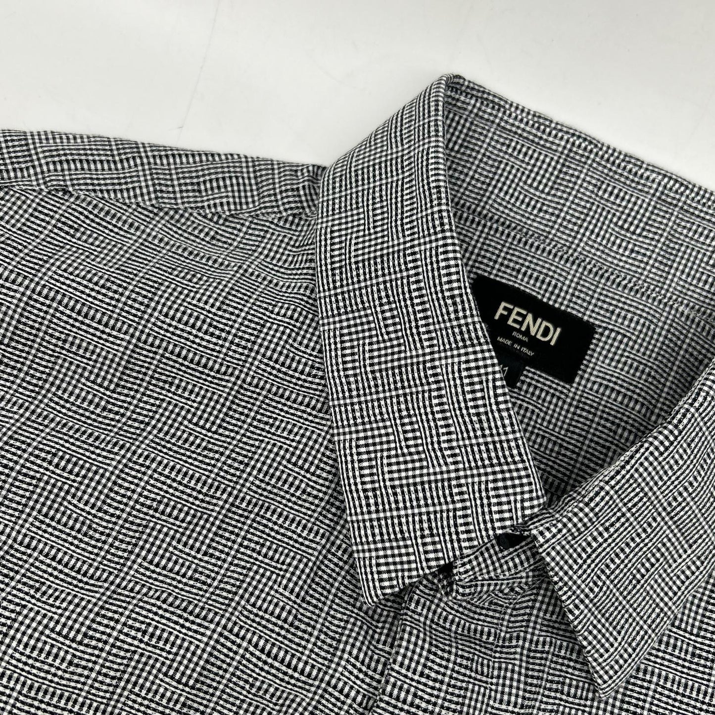 FENDI Fendi 22SS FS0795 All-Over Print Short Sleeve Shirt Top