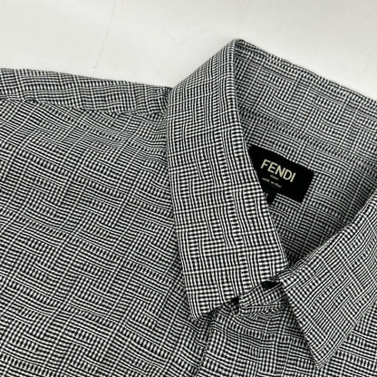 FENDI Fendi 22SS FS0795 All-Over Print Short Sleeve Shirt Top
