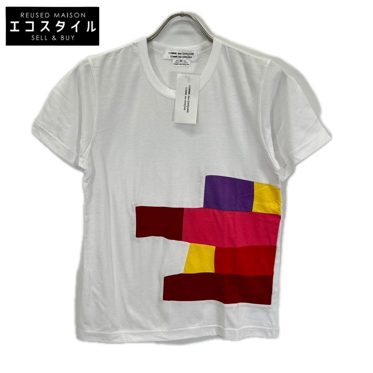 COMMEdesGARCONS COMMEdesGARCONS コムデギャルソンコムデギャルソン（コムコム） RH-T003-051-1-3 ホワイト Tシャツ トップス