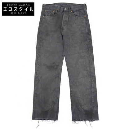 LEVI‘S リーバイス USA製 96年製 ボタン裏522 カラーデニムパンツ ボトムス メンズ グレー系 W31 L32 501-0613 ボトムス
