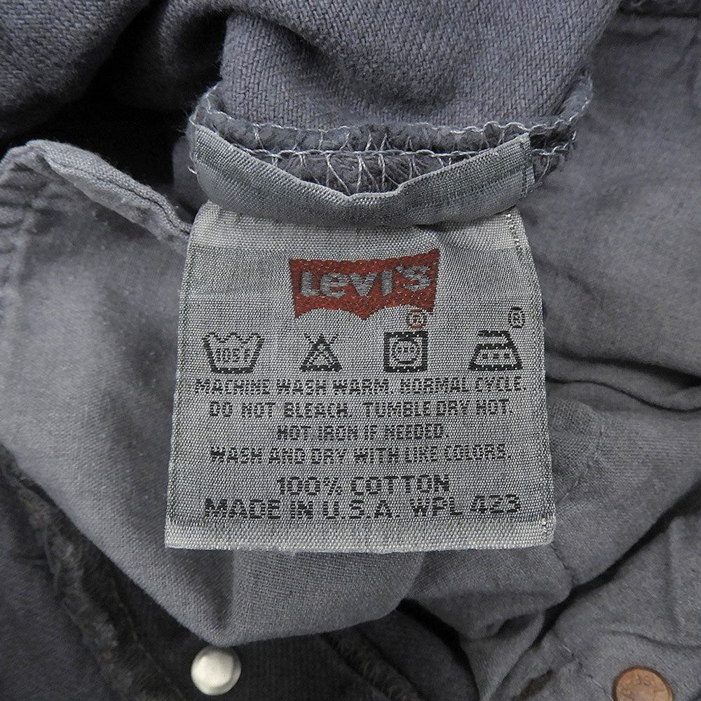 LEVI‘S 李维斯 美国制造 96年产 纽扣内侧522 彩色牛仔裤 裤子 男士 灰色系 W31 L32 501-0613 裤子